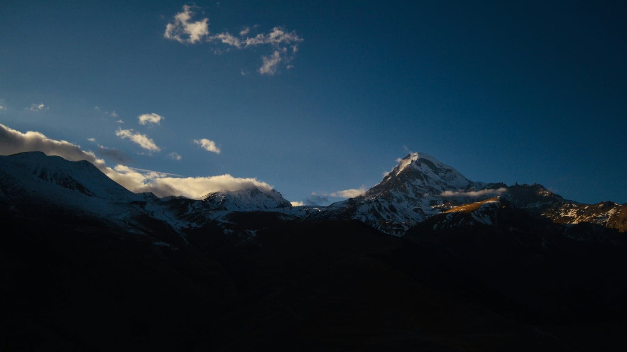 Dramatic Georgian landscape