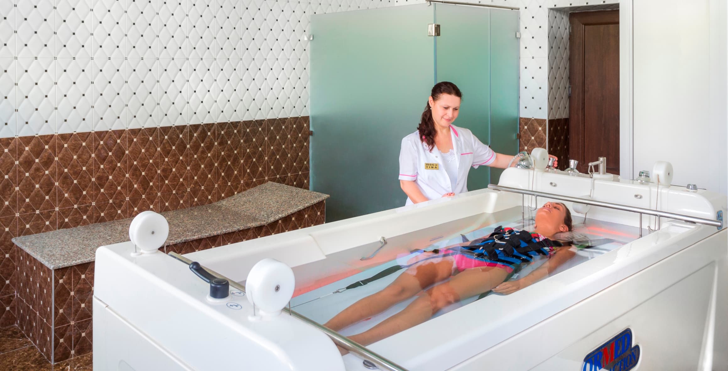Hydromassage in Tskaltubo